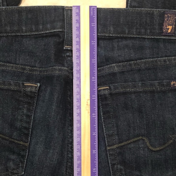 7 for all mankind gwenevere dark women’s jeans - Picture 12 of 12